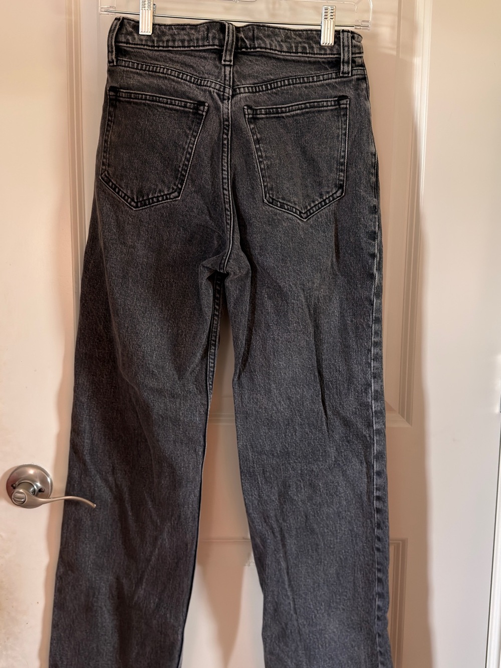 Abercrombie & Fitch Men’s Washed Black Relaxed Jeans